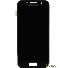 Vitre Ecran Noir Galaxy A3 (2017) SM-A320F, Neuf Original Samsung