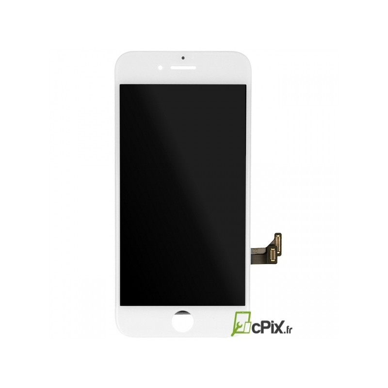 iPhone 7 Plus : Vitre Ecran Premium Blanc