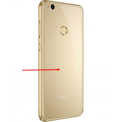 Huawei Honor 8 (FRD-L09) : Vitre arrière Or Gold