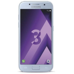 Galaxy A3 (2017) SM-A320F : Vitre Ecran complet Bleu - Officiel Samsung