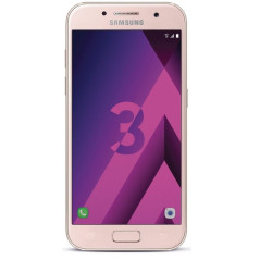 Vitre Galaxy A3 2017 rose SM-A320F de remplacement officiel Samsung