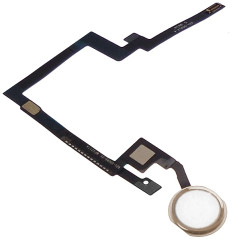 Bouton Home iPad mini 3 Blanc Or et nappe de connexion