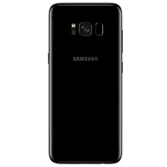 Vitre arrière Officielle Samsung Galaxy s8 une fois collée sur le Smartphone