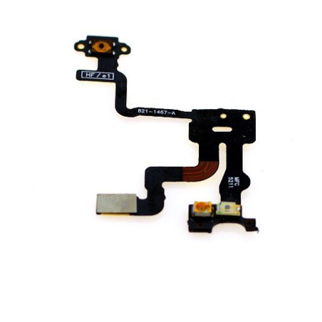  iPhone 4S : Nappe Power + capteur de proximité - pièce détachée 