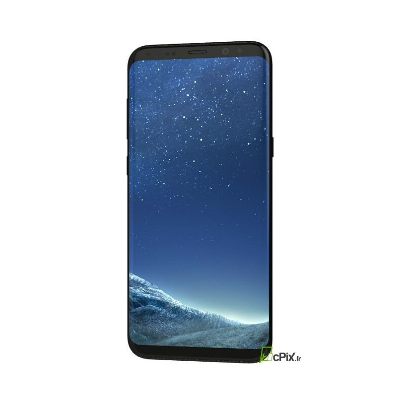 Galaxy S8 Plus (SM-G955F) : Vitre écran Noir Carbone. Officiel Samsung