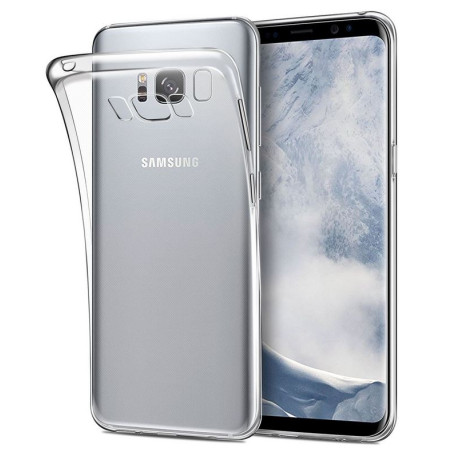 Coque gel transparente souple pour Galaxy S8 