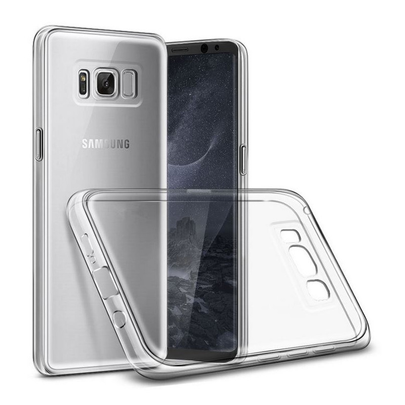 Galaxy S8 Plus (SM-G955F) : Coque transparente souple TPU silicone