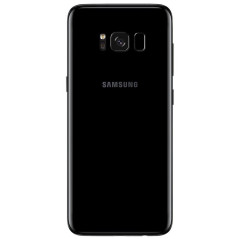 Vitre arrière de remplacement Noire Officielle Samsung Galaxy S8+