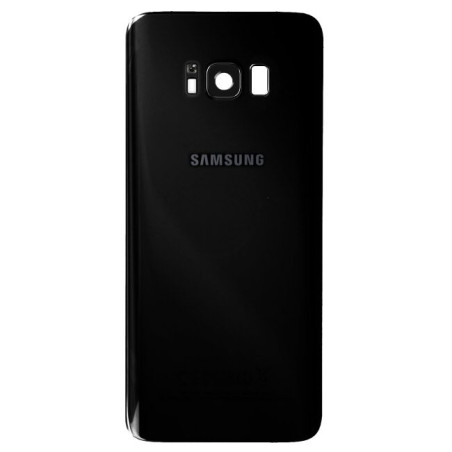  	Vitre arrière Noire Officielle Samsung Galaxy S8+