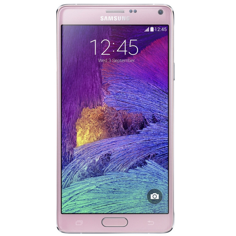 Galaxy Note 4 SM-N910F : Vitre écran assemblés Rose. Officiel Samsung