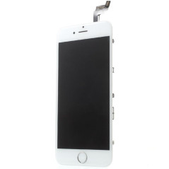 iPhone 6S : Complet Ecran Blanc (LCD + vitre tactile + Caméra avant + Ecouteur + Nappe + Bouton Home assemblés)