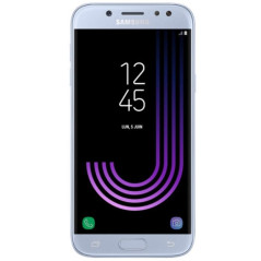 Galaxy J5 2017 (SM-J530F) : Ecran Argent Bleu + vitre tactile. Officiel Samsung 