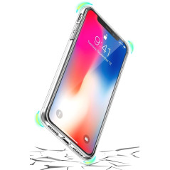 iPhone X : Coque silicone gel transparente souple