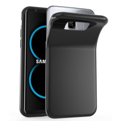 Samsung Galaxy S8 Plus SM-G955F : Coque noire souple TPU silicone