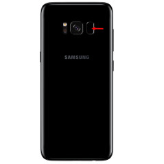 Galaxy S8 et S8 Plus  : Lecteur empreintes digitales Noir d'origine Samsung (2èmeVie)