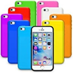 iPhone 5C : Coque de couleur en silicone TPU gel