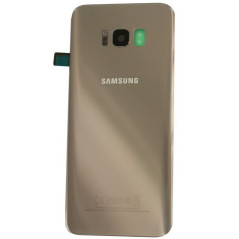 Coque vitre arrière Galaxy S8 Or Gold SM-G950F. Samsung GH82-13962F