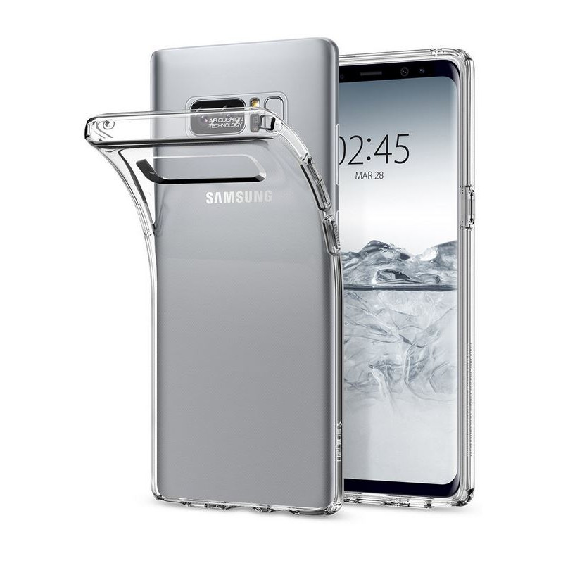 Galaxy Note8 SM-N950F : Coque transparente souple TPU silicone