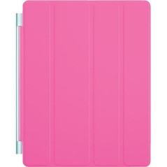  iPad 2 / 3 / 4 : Cover rose aimantée - Pas cher