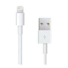 Câble USB lightning Blanc iPhone et iPad - accessoire