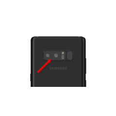 Galaxy Note 8 (SM-N950F) : Lentille de remplacement appareil photo arrière