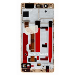 Huawei P9 (EVA - L09) : Complet Ecran Or (gold) LCD + vitre tactile + Châssis assemblés