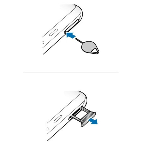 Ejecteur tiroir carte sim universel Samsung