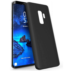 Samsung Galaxy S8 Plus SM-G955F : Coque noire souple TPU silicone