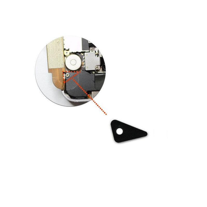 iPhone 4S : Patte de fixation triangle haut parleur iphone 4S