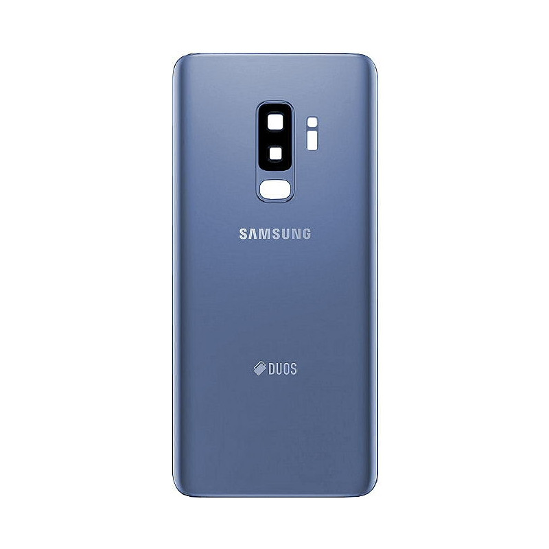 Galaxy S9+ (G965) : Vitre arrière Bleue Corail. Officiel Samsung