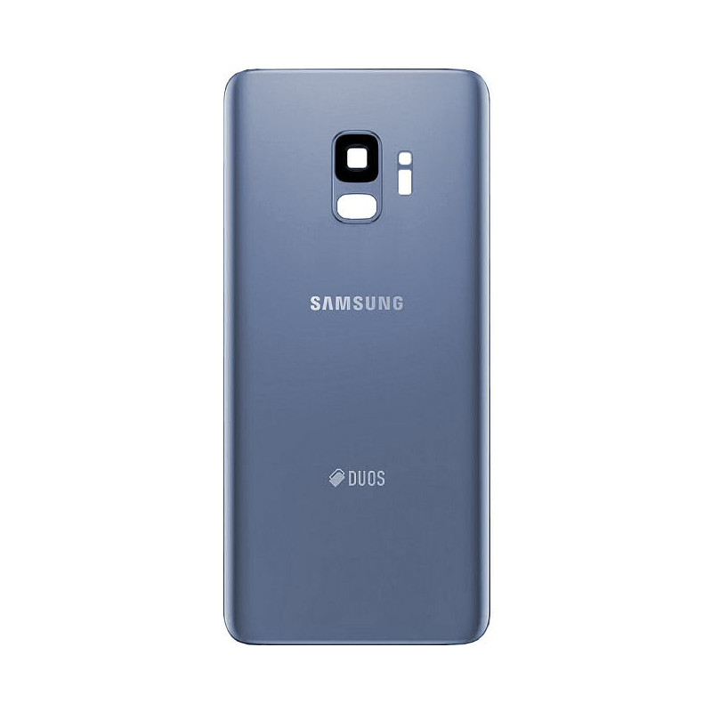 Galaxy S9 : Vitre arrière Bleue Corail. Officiel Samsung