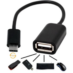 Câble adaptateur OTG USB type-c pour brancher souris, cle usb, disque dur