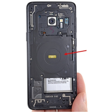 Galaxy S9 (SM-G960F) : Module Charge sans-fil & Antenne NFC