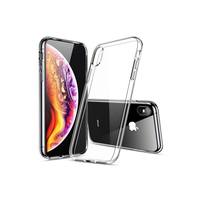 iPhone XS Max : Coque silicone TPU transparente