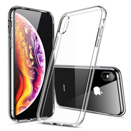 Coque silicone iPhone XS Max transparente TPU pas cher