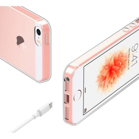 iPhone 5 / 5S / SE : Etui souple transparent