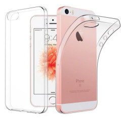 Acheter étui silicone  iPhone 5 / 5S / SE gel transparent. TPU neuf