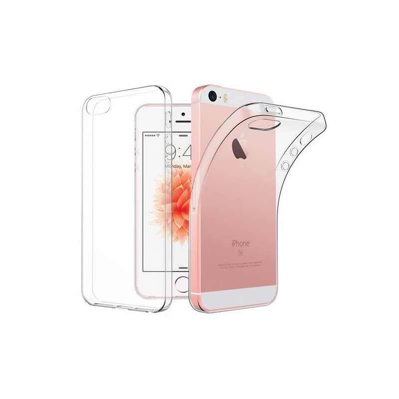 iPhone 5 / 5S / SE : Etui souple transparent