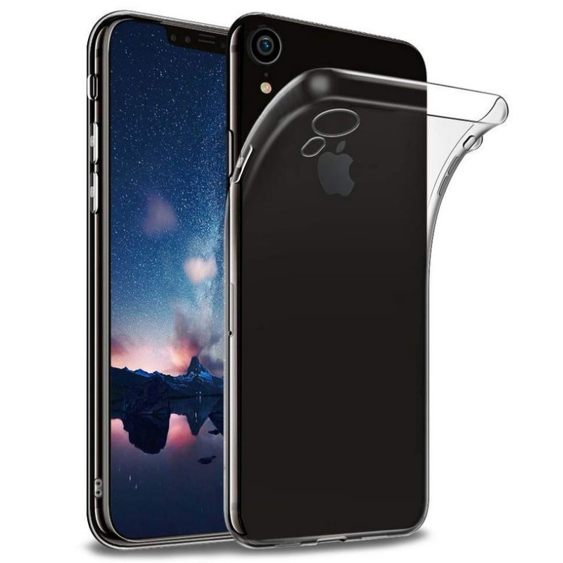 iPhone XR : Coque silicone TPU transparente