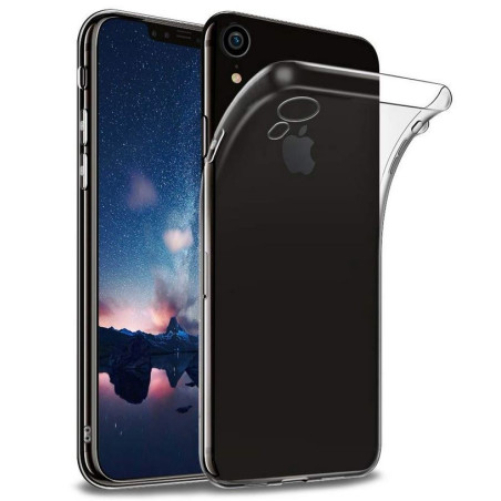 Vente coque silicone iPhone XR transparente TPU pas cher