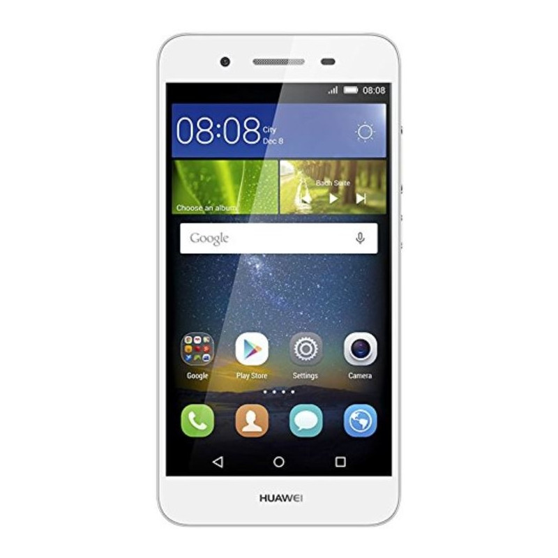 Huawei P8 Lite Smart (GR3) : Ecran Blanc LCD + vitre tactile assemblés