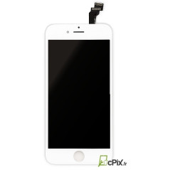 iPhone 6 : Ecran Blanc LCD et vitre tactile assemblés - pièce détachée 