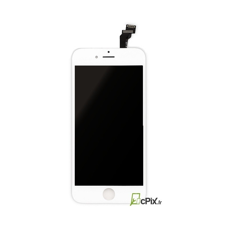 iPhone 6 : Vitre Ecran Premium Blanc