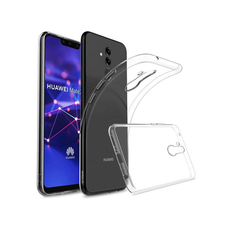 Mate 20 Lite : Coque Transparente souple TPU silicone