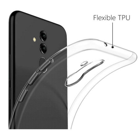 Mate 20 Lite : Coque Transparente souple TPU silicone