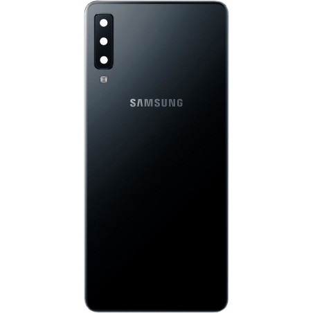 Vitre arrière Galaxy A7 2018 A750F bleu. Officiel Samsung GH82-17833D