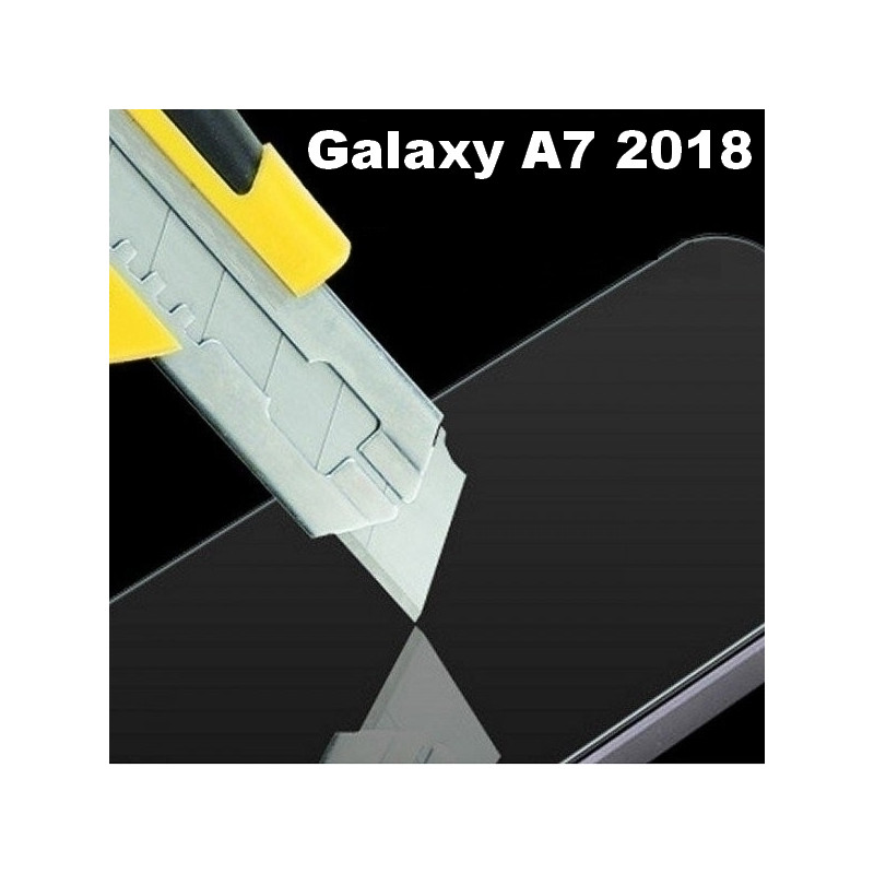 Galaxy A7 2018 (SM-A750F) : Verre trempé protection d'écran