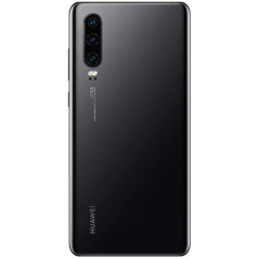 Vitre arrière P30 Noir de rechange d'origine Huawei 02352NMM