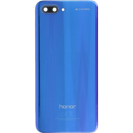 Vente vitre arrière Honor 10 bleue origine. Réparer la coque 02351XPJ