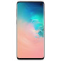 Galaxy S10 (G973) Blanc Prisme : Vitre tactile écran Amoled châssis. Officiel Samsung